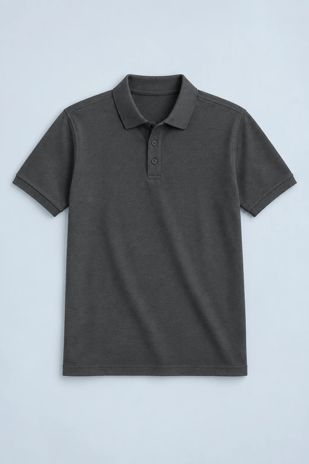 Charcoal Charcoal Short-sleeve Polo