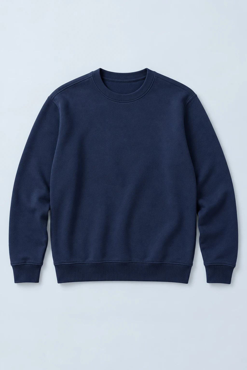 Navy Navy Crew-neck Sweatshirt
